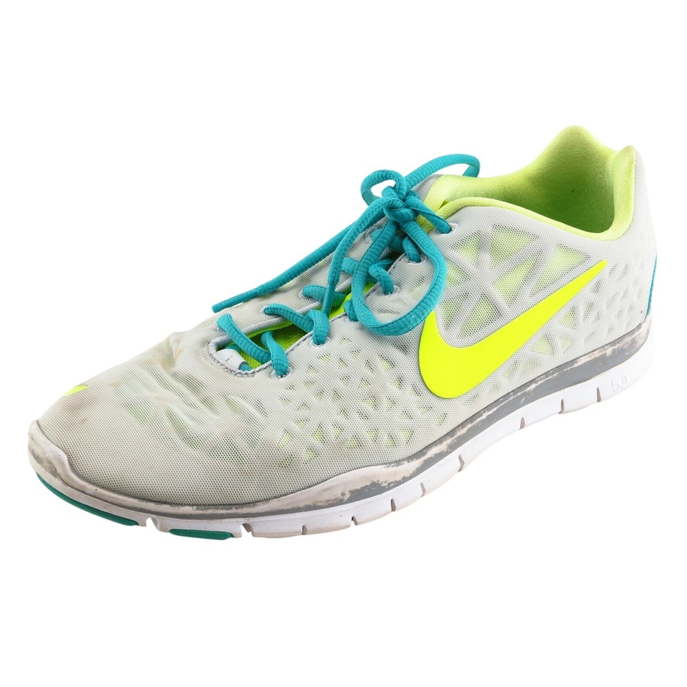 Nike FreeTR Fit 3 Size 9.5 M Gray Lace Up Running Fabric Shoes